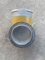 Caterpillar 217-8946 107mm Outer Diameter Air Line Elbow 735B 740B C-15