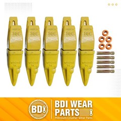 119-3204 CAT Style J200 Backhoe Bucket Shank & 1U3202TL Bucket Teeth with Pin -5