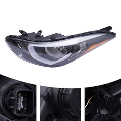 Fits 2014 2015 2016 Hyundai Elantra Halogen Headlight Left Driver Side Front