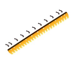 7D4508S – Common 5ft Heat Treated Curved Serrated Grader Blade – 5/8″x6″x72″