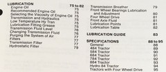 International 484 584 684 784 884 Hydro 84 Tractors Operators Owners Manual Ih
