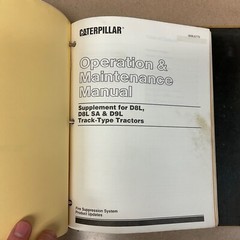 CAT Caterpillar D8L SERVICE SHOP REPAIR MANUAL TRACTOR BULLDOZER sn 53Y 7JC 7YB