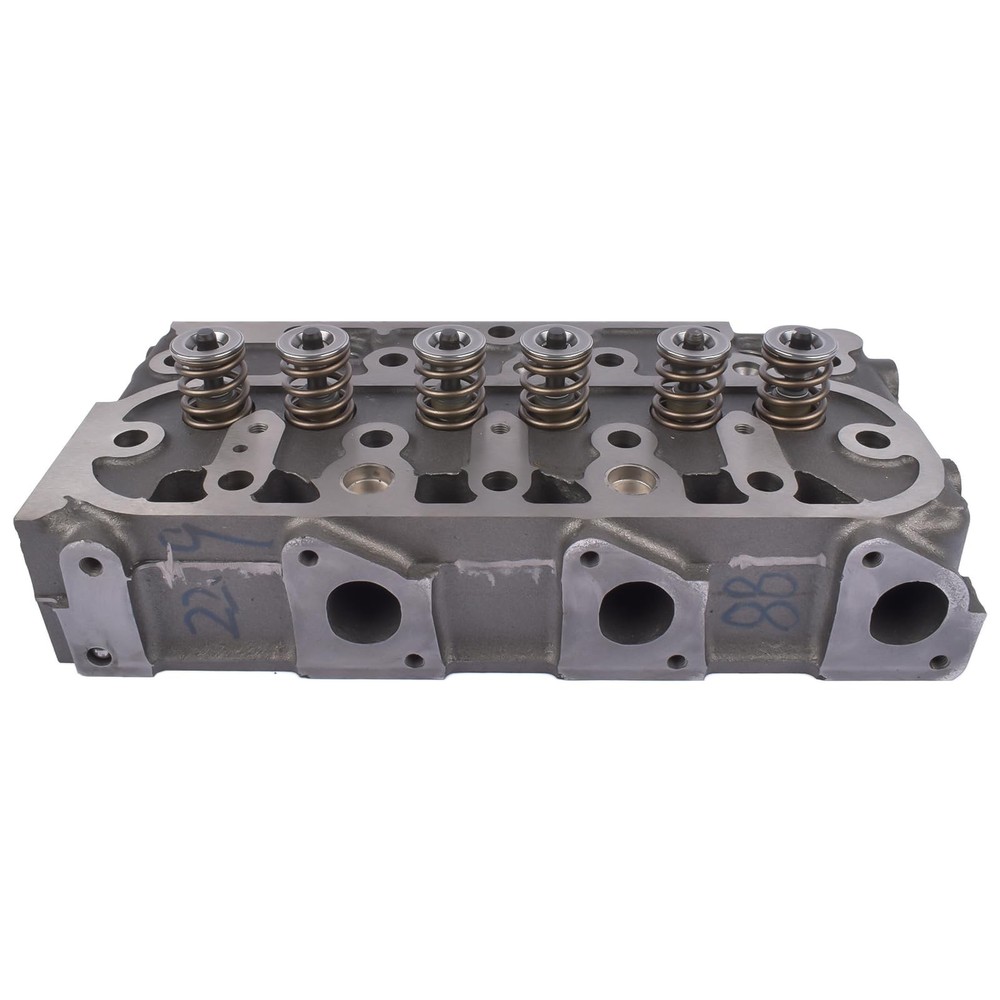 D1105 Complete Cylinder Head with Valves Replacement for KubotaTractor, Excav…