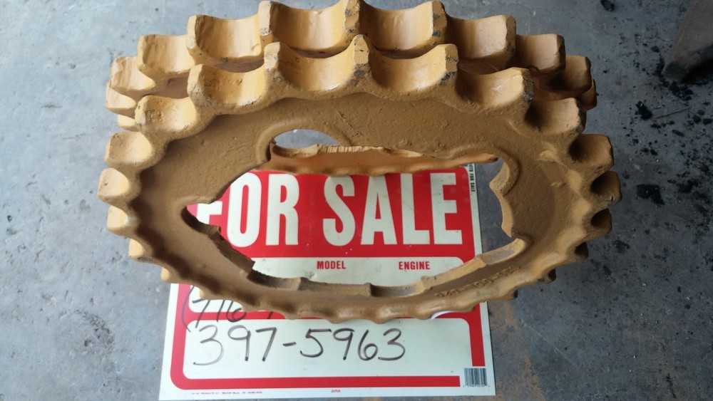 New Weld on Sprocket rings Komatsu D20 D21 Rims will fit all models