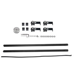 5FT Soft Roll-Up Tonneau Cover for Toyota Tacoma Fleetside 2005-2015 w/ Lamp