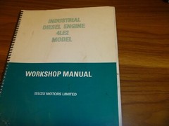 Isuzu 4LE2 Industrial Diesel Engine Workshop Shop Service Repair Manual
