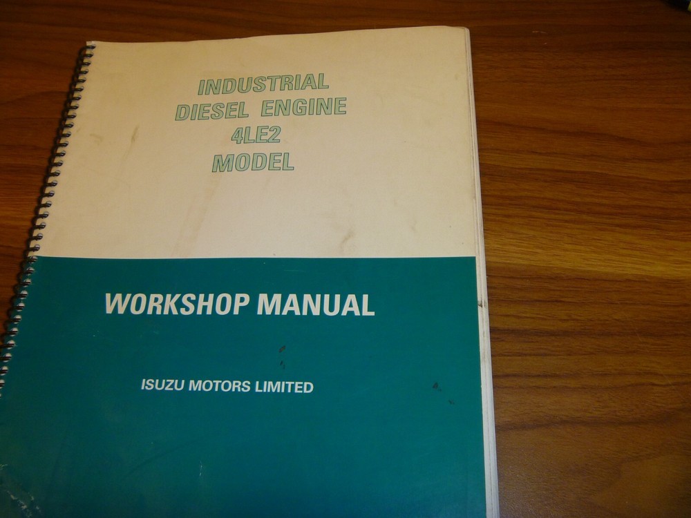 Isuzu 4LE2 Industrial Diesel Engine Workshop Shop Service Repair Manual