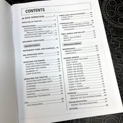 Operators Manual for Kubota L3710 L4310 L4610 Tractor Owners Maintenance