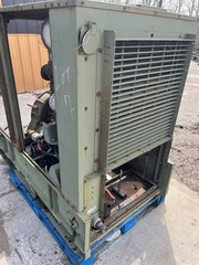 WHITE Military Hercules with d198er Running Engine Generator Removed