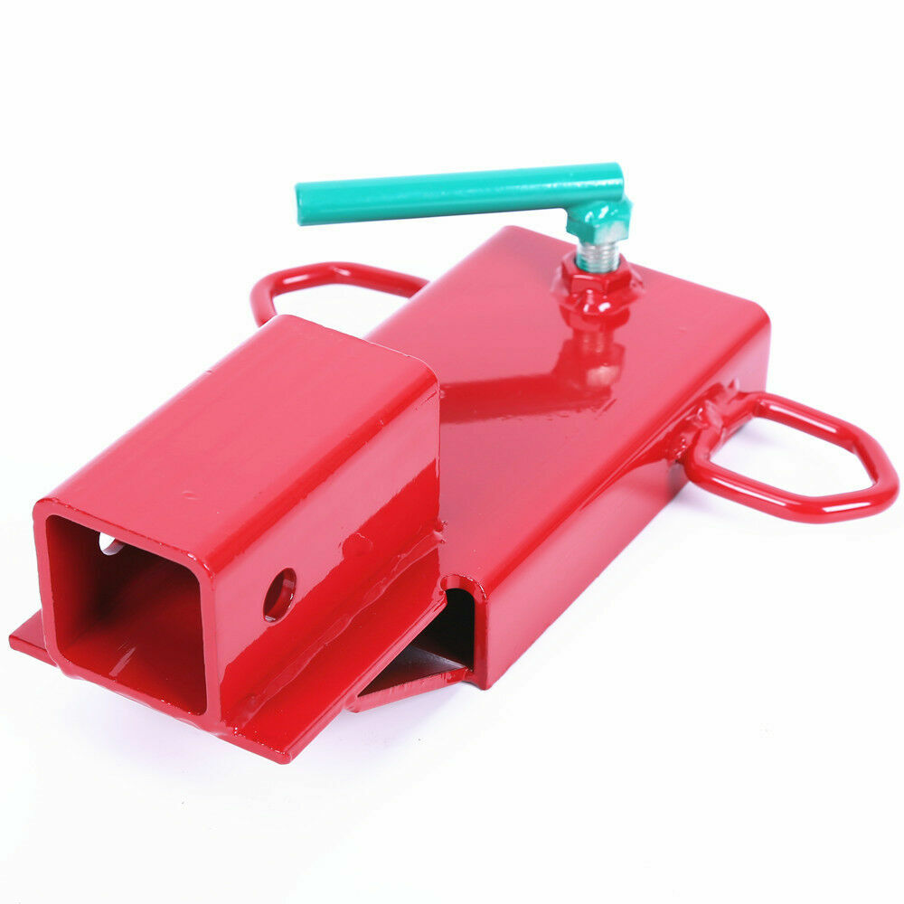 2″ Clamp On Forklift Hitch Receiver Pallet Fork Trailer Towing Adapter