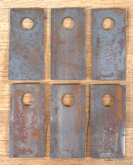 LOT of 24 NOS Genuine New Holland 766726 Blades Made in West Germany