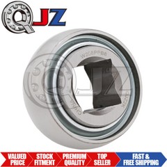 [1-Pack] W208PPB8 Disc Harrow Ball Bearing [1-1/8″ Square Bore x 80 mm OD]