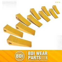 230SP Forged Backhoe Bucket Teeth w TF23P Flexpins for 23 230 Excavator -10 Pack