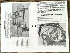 Sperry New Holland 56 Rolabar Rake Owners Operators Manual Book Maintenance