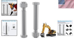0.98in Replaceable Mini Excavator Pins – High-Strength Manganese Steel 2 Pack