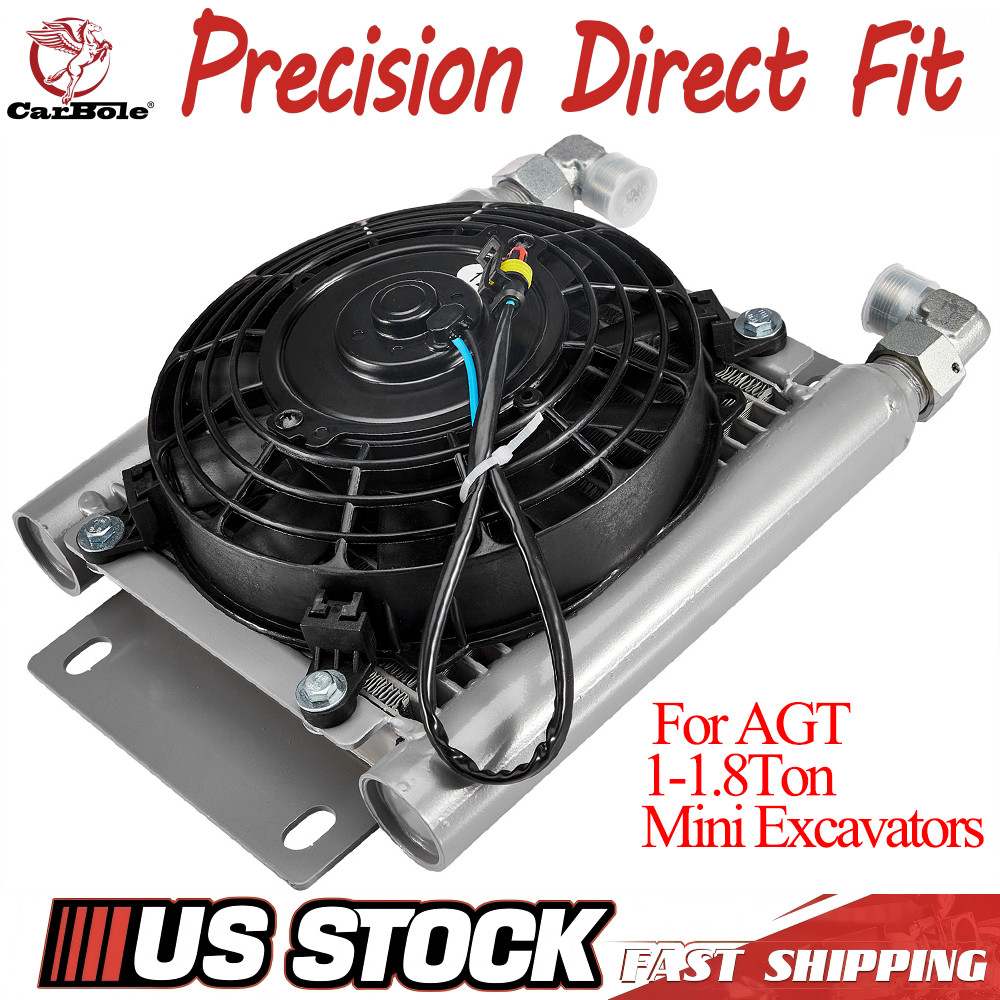 Radiator Plus Hydraulic Fan For AGT 1-1.8Ton Mini Excavators H12, QH12