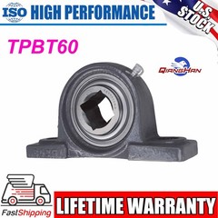 New 1-1/8″ Square Disc Harrow Pillow Block Bearing GW208PPB5-P Tufline TPBT60 A+
