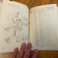 Komatsu C240 DIESEL ENGINE PARTS MANUAL CATALOG BOOK LIST, FD FORK LIFT TRUCK