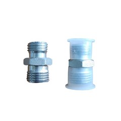 Hydraulic Hose Fittings M14 to M16 Adapters Threads Connectors For Pipes 1 set
