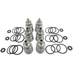 For Volvo D13 D11 D16 6PCS Fuel Injector Sleeve Cup Set 21515329 21401136
