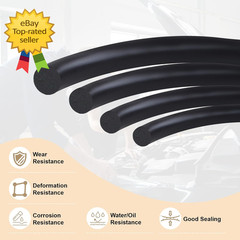 1050 PCS O Ring Kit 21 Sizes Metric Nitrile Rubber Sealing Rings Assortment Set