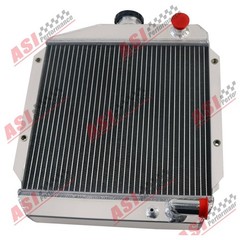 119621-44500 3 Row Full Aluminum Radiator for Yanmar 3TNE74 Diesel Silver ASI