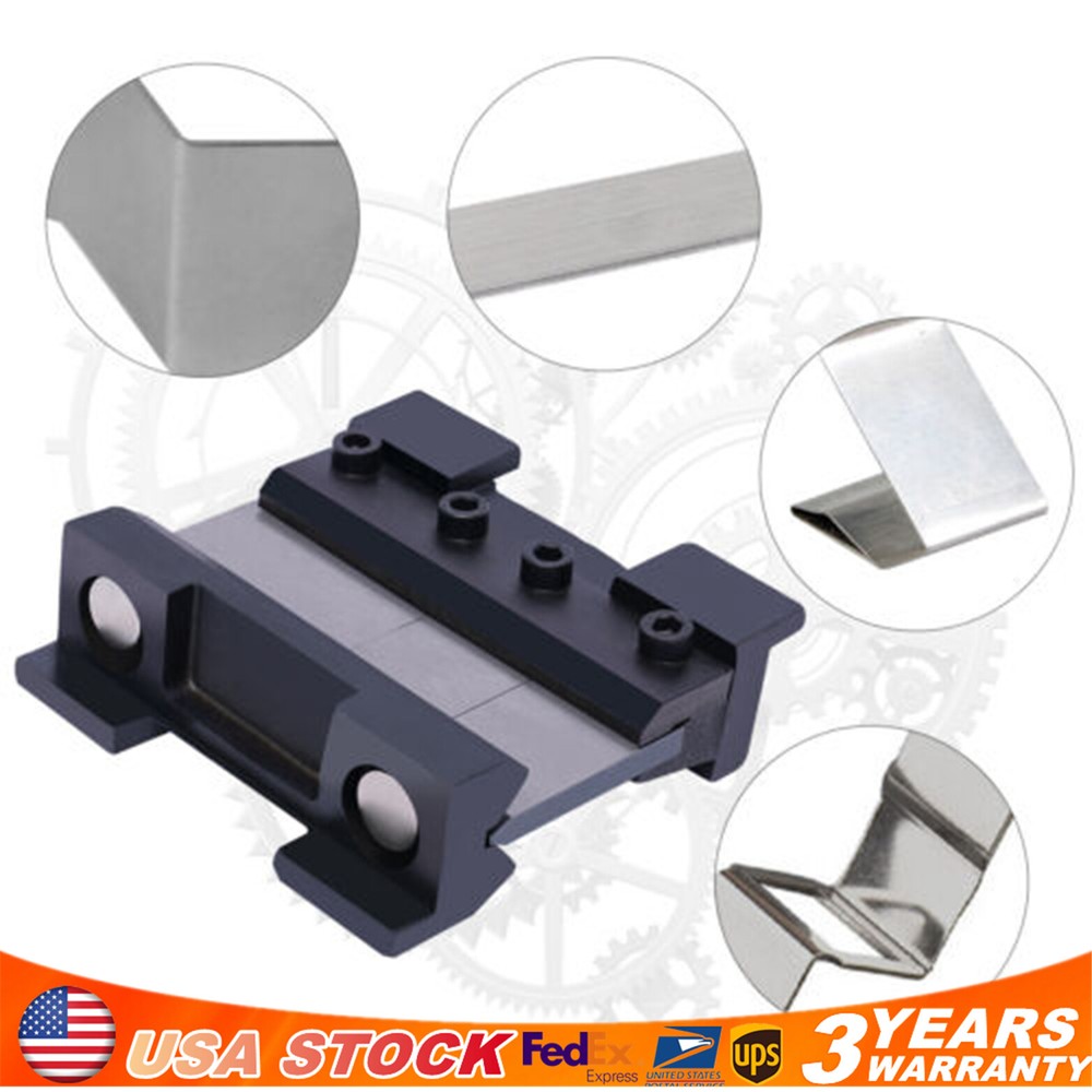 Heavy Duty Vise Mount Metal Brake Bender Attachment 2 Magnet 0-90° Bending 4