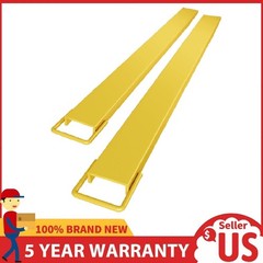 Pallet Fork Extensions Forklift Extensions 60″ x 5.5″ Heavy Duty Steel for Truck
