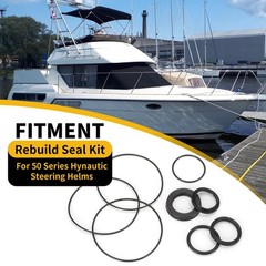 WIKIBB Rebuild Seal Kit for 50 Series Hynautic Steering Helms – Replaces OEM…
