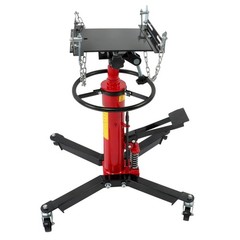 1322-1660lbs Capacity Hydraulic Transmission Jack 2 Stage Adjustable Telescoping