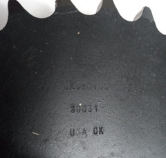 Browning 80Q31 #80 Bushing Bore Roller Chain Split Taper Sprocket 31T **USA**