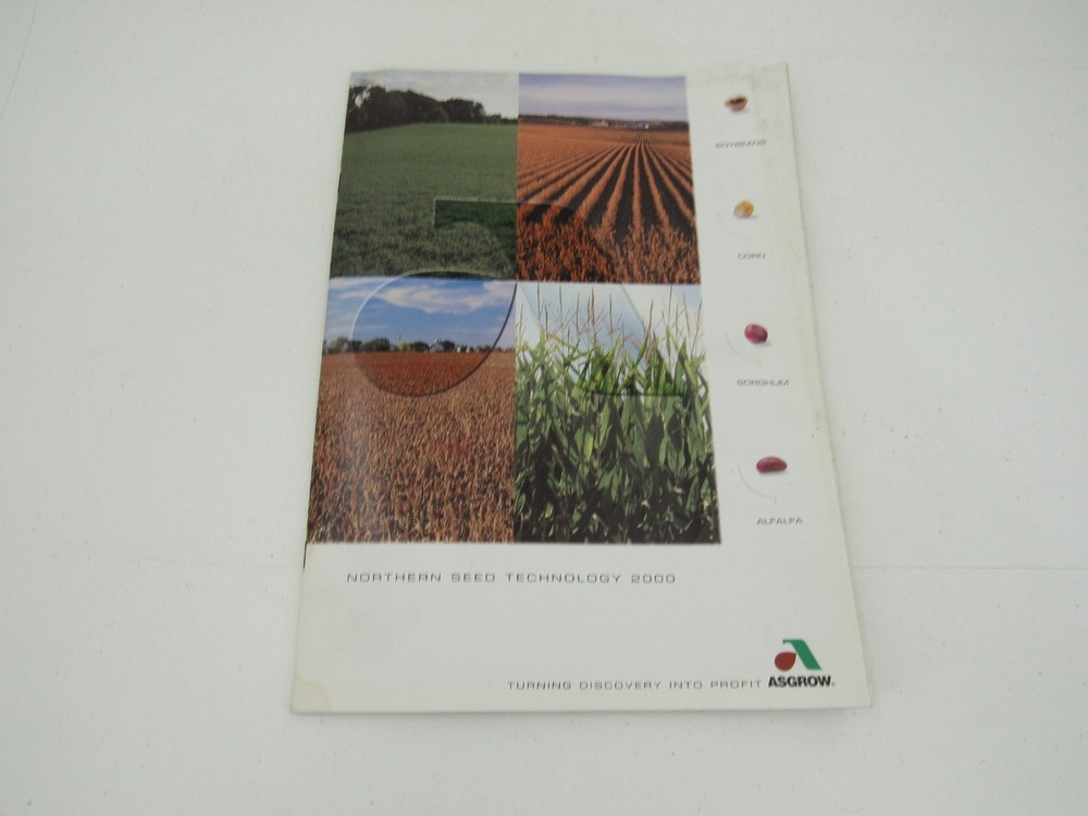 Asgrow Northern Seed Technology 2000 Brochure Catalog