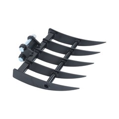 Rake Attachment For Mini Excavator One Ton To 1.5 Ton Digger Rake Tool Hooks