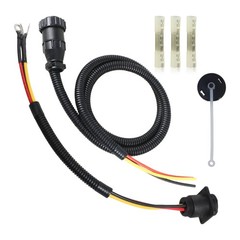 3-Pin Auxiliary Power Outlet Adapter for RE37651 John Deere Monitor & Radio