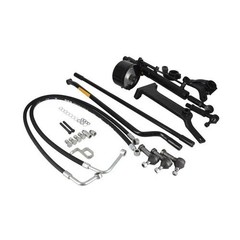 Straight Adjustable Front Center Axle Power Steering Kit fits Massey Ferguson