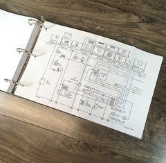 Case 1840 Uni-Loader Skid Steer Service Repair Manual Technical Shop Book Binder