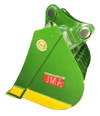 JMA 24in Mini Excavator Bucket 4-5 Ton 40mm Pin-On Skeleton Heavy Duty Steel