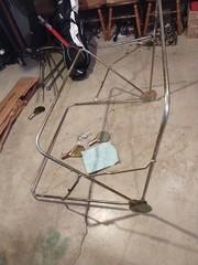 BUGGY TOP Umbrella TRACTOR 3 Bow 40″ Frame Assembly