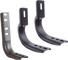 Go Rhino OE Xtreme Brackets|Mild Steel, Textured Black|6840975|Fits 2006-2009 Do