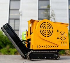 Free Ship 4000lb Mining Jaw Crusher 18HP Portable Concrete Stone Rock Grinder