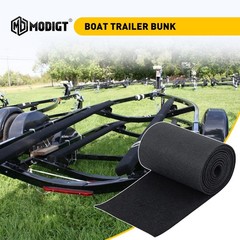 12Inch x 157Inch Boat Trailer Bunk Carpet Shock Absorption Padding Mats for Boat