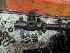 Case DC Tractor engine Valve Cover Rocker Arm Assembly Ji Case Parts