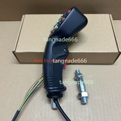 Excavator Agricultural Harvester Electric Control 9 Button Joystick Handle Glue