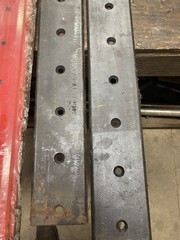 5 TORO SPARTAN Fairway Gang Mower Bedknife Double Lip 12-9650 R150451 3-4782