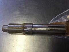 9102090 Euclid SHAFT GM TEREX Articulated Hauler Dump E9102090