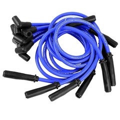 9 Pcs Spark Plug Wire Set 10.5mm Electronic Ignition Cables for 350 383 454