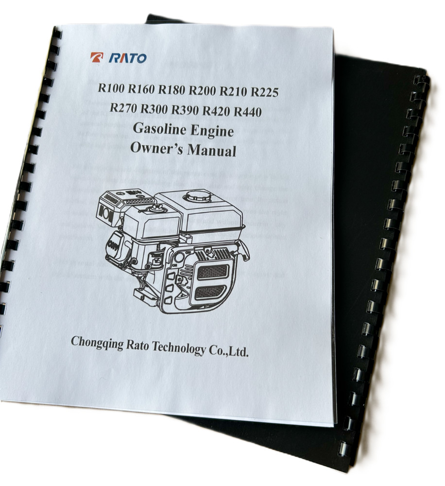 RATO R420 Engine Service Manual Chinese Mini Skid Steer Excavator Track Loader