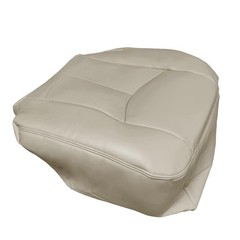 Passenger Bottom Perforated Leather Seat Cover Cadillac Escalade 03-06 Shale Tan