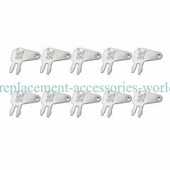 10pc 8H5306 8H 5306 Aftermarket Forked Keys For Caterpillar Switch 7N0718