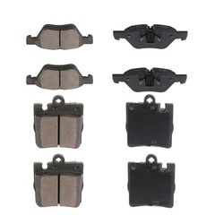 D853 D876 Front Rear Semi Met Brake Pads Kit CLK320 CLK430 E300 E320 98-03 8PCS